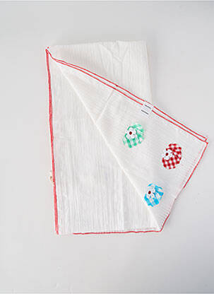 Foulard coutures renforcées blanc RHUM RAISIN femme