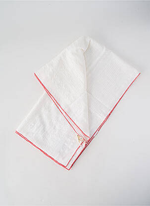 Foulard coutures renforcées blanc RHUM RAISIN femme