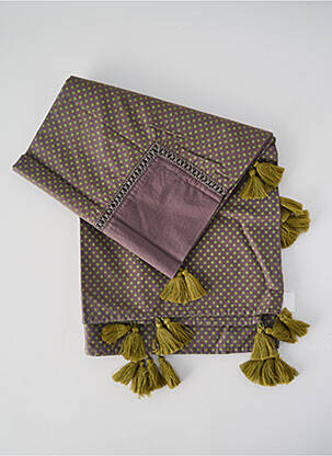 Foulard coutures renforcées vert RHUM RAISIN femme