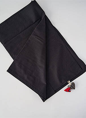 Foulard coutures renforcées noir RHUM RAISIN femme