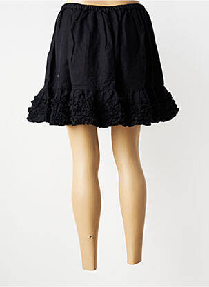 Jupe courte coupe évasée noir RHUM RAISIN femme