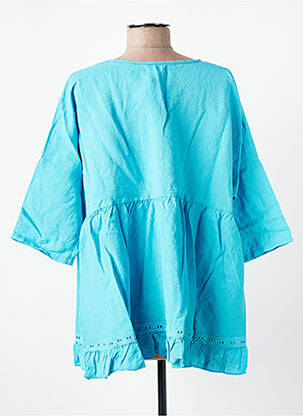 Tunique manches courtes manches mi-longues bleu RHUM RAISIN femme