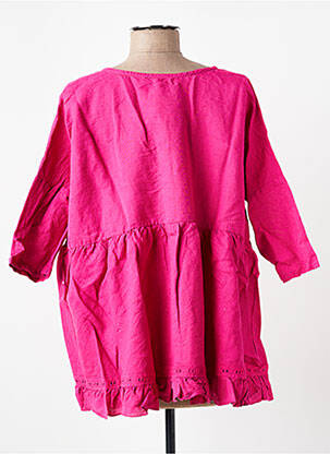 Tunique manches courtes manches mi-longues rose RHUM RAISIN femme