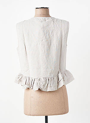 Gilet sans manche coupe cintrée gris RHUM RAISIN femme
