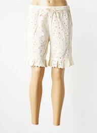 Bermuda taille élastique taille normale beige RHUM RAISIN femme