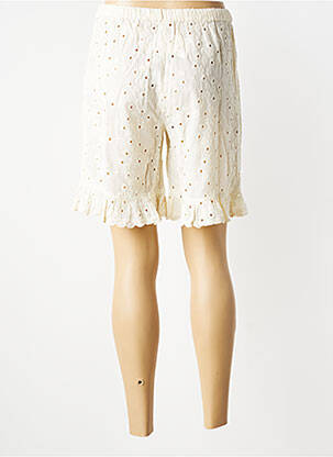 Bermuda taille élastique taille normale beige RHUM RAISIN femme