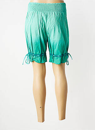 Bermuda taille élastique taille normale vert RHUM RAISIN femme