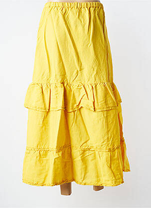 Jupe longue coupe évasée jaune RHUM RAISIN femme