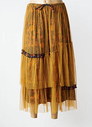 Jupe longue doublure orange RHUM RAISIN femme