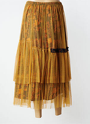 Jupe longue doublure orange RHUM RAISIN femme