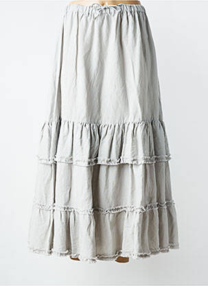 Jupe longue coupe évasée gris RHUM RAISIN femme