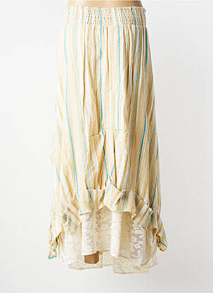 Jupe longue doublure beige RHUM RAISIN femme