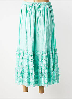 Jupe longue doublure vert RHUM RAISIN femme