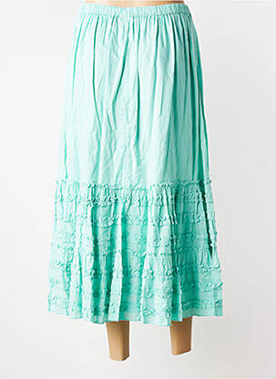 Jupe longue doublure vert RHUM RAISIN femme