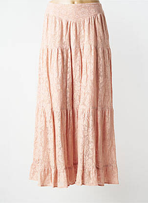Jupe longue doublure rose RHUM RAISIN femme