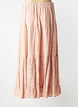 Jupe longue doublure rose RHUM RAISIN femme