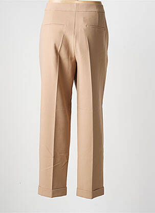 Pantalon droit stretch taille normale marron MARC AUREL femme