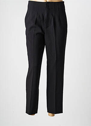 Pantalon 7/8 stretch taille normale noir IN WEAR femme