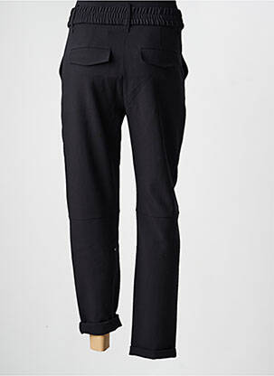 Pantalon droit stretch taille normale noir YAYA femme