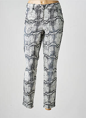 Pantalon 7/8 stretch taille normale noir MARC AUREL femme