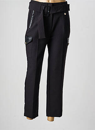 Pantalon 7/8 stretch taille normale noir LOLA CASADEMUNT femme