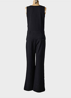 Combi-pantalon sans manche sans manche noir K-DESIGN femme