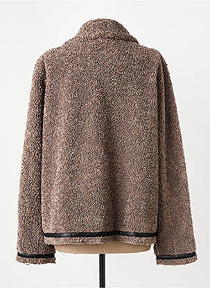 Veste casual col tailleur marron MARC AUREL femme