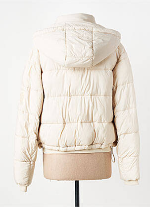 Doudoune poches a capuche beige MARC AUREL femme