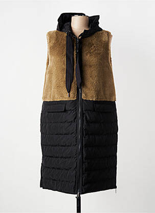 Doudoune poches a capuche noir CATNOIR femme