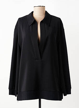 Blouse manches longues manches longues noir MARC AUREL femme