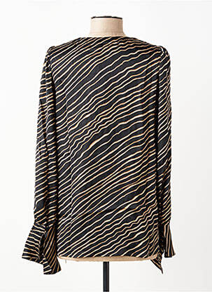 Blouse manches longues manches longues noir MARC AUREL femme