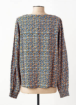 Blouse manches longues manches longues bleu CREAM femme