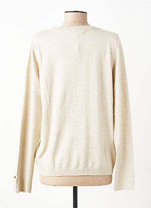 Gilet manches longues stretch beige CREAM femme