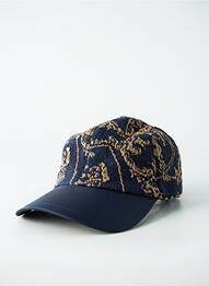 Casquette visière souple bleu ELISA CAVALETTI femme