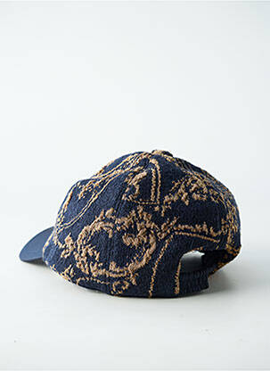 Casquette visière souple bleu ELISA CAVALETTI femme
