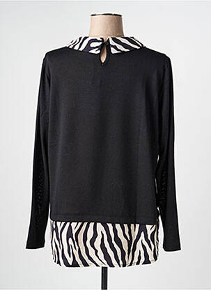Top stretch manches longues noir GREGORY PAT femme