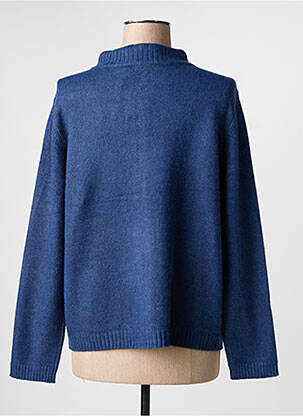 Gilet manches longues stretch bleu OLSEN femme