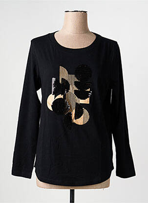 T-shirt manches longues manches longues noir OLSEN femme