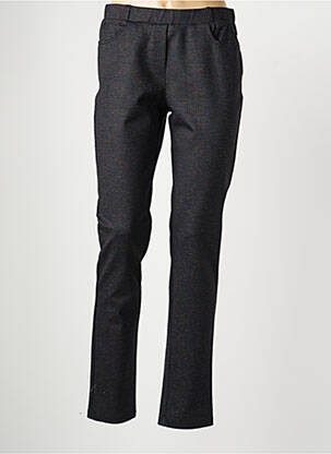 Pantalon slim taille élastique taille normale noir GUY DUBOUIS femme