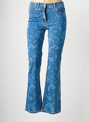 Jeans bootcut taille normale taille normale bleu OLSEN femme
