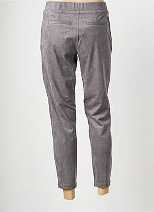 Pantalon chino taille normale taille normale gris OLSEN femme