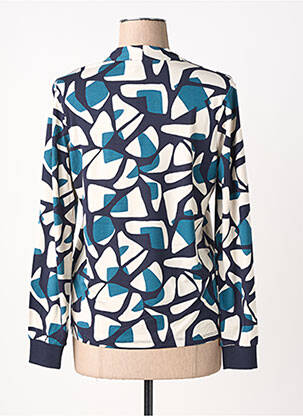 Top stretch manches longues bleu OLSEN femme