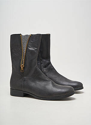 Bottines/boots talon bas talon plat jusqu'à 3cm noir RAMDAM femme