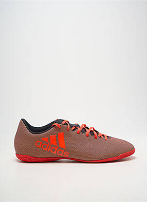 Baskets semelle amovible bout rond orange ADIDAS homme