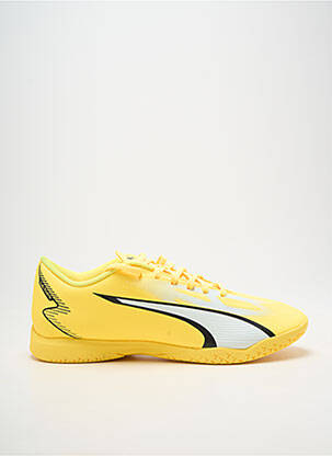 Baskets bout rond bout rond jaune PUMA homme