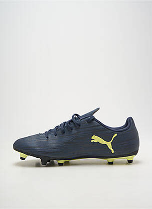 Baskets sport football bout rond bleu PUMA homme