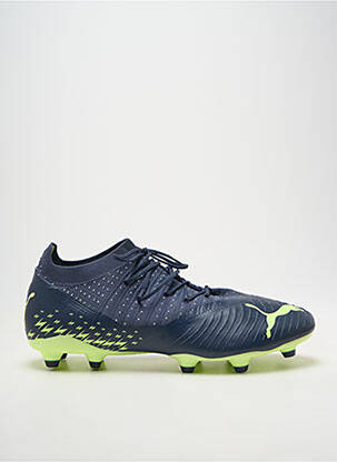 Baskets sport football bout rond bleu PUMA homme