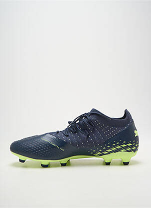 Baskets sport football bout rond bleu PUMA homme