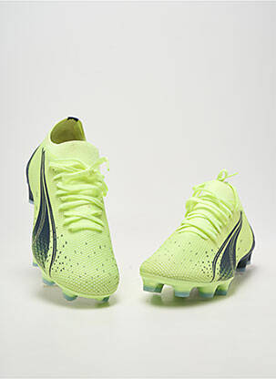 Baskets sport football bout rond jaune PUMA unisexe