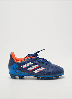 Baskets sport football bout rond bleu ADIDAS enfant
